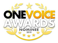 one voice awards logo 2019