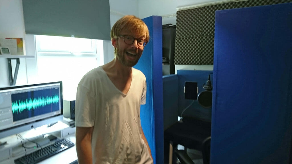 Pete Nottage’s studio