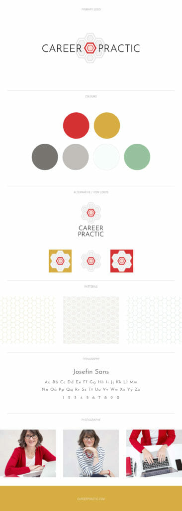 Career Practic brand identity by B Double E