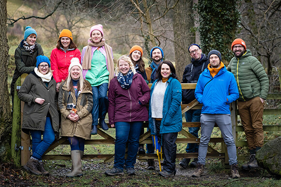 Wilderness Tonic retreat at The Gathering in Edale. (Photo by Kenny Clayton)