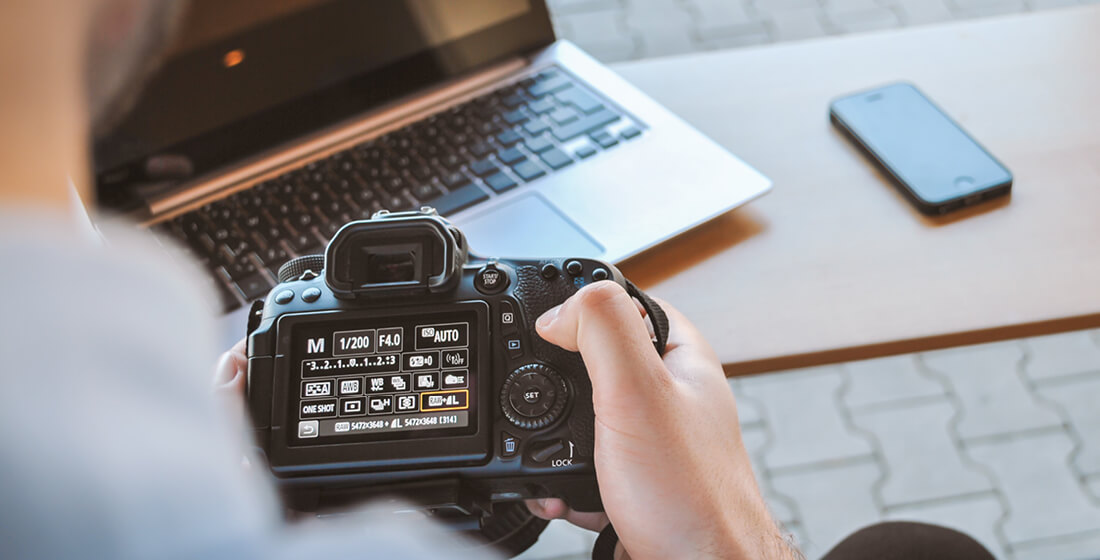 using photos as a voice artist