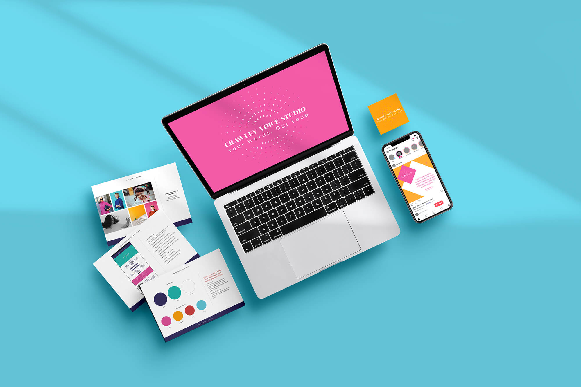 Crawley Voice Studio brand