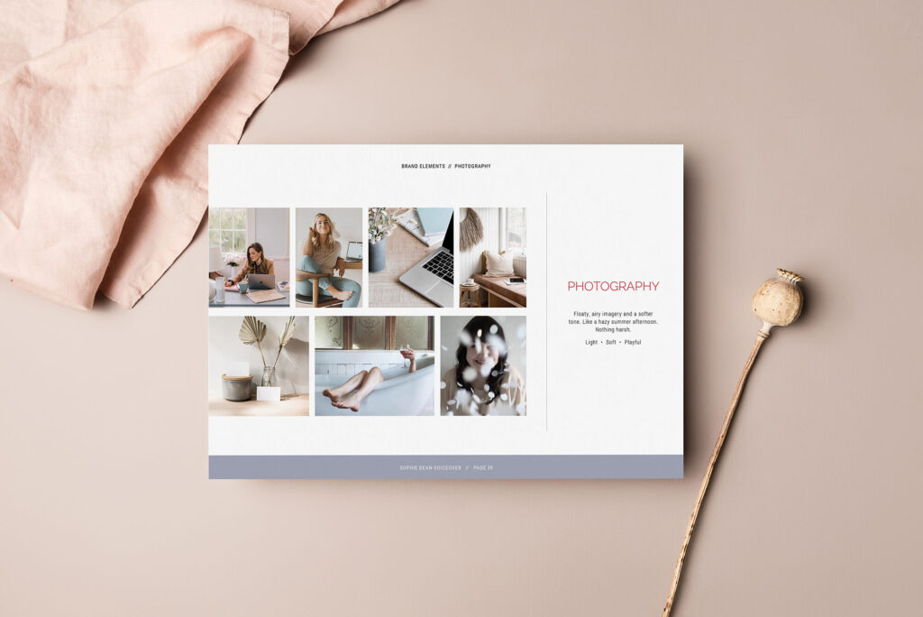 Sophie Dean photo style mood board