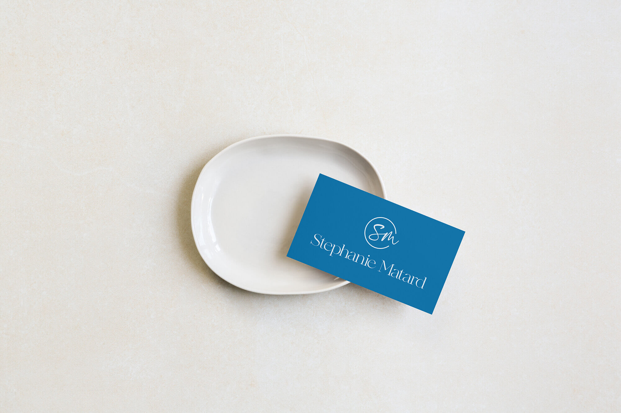 Stephanie Matard-Voiceover - custom logo design
