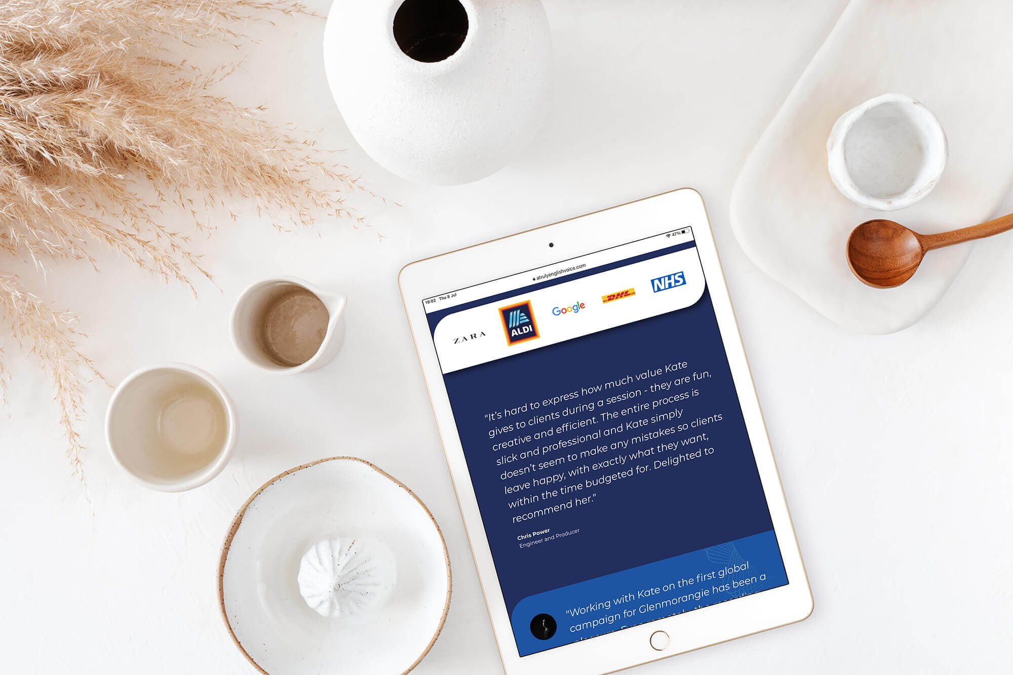 Kate voice website