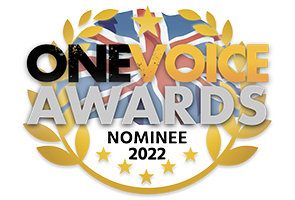One Voice Awards 2022 nominee logo.