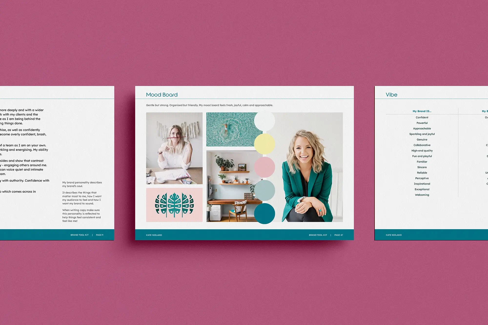 kate n voice artist brand vibe pages