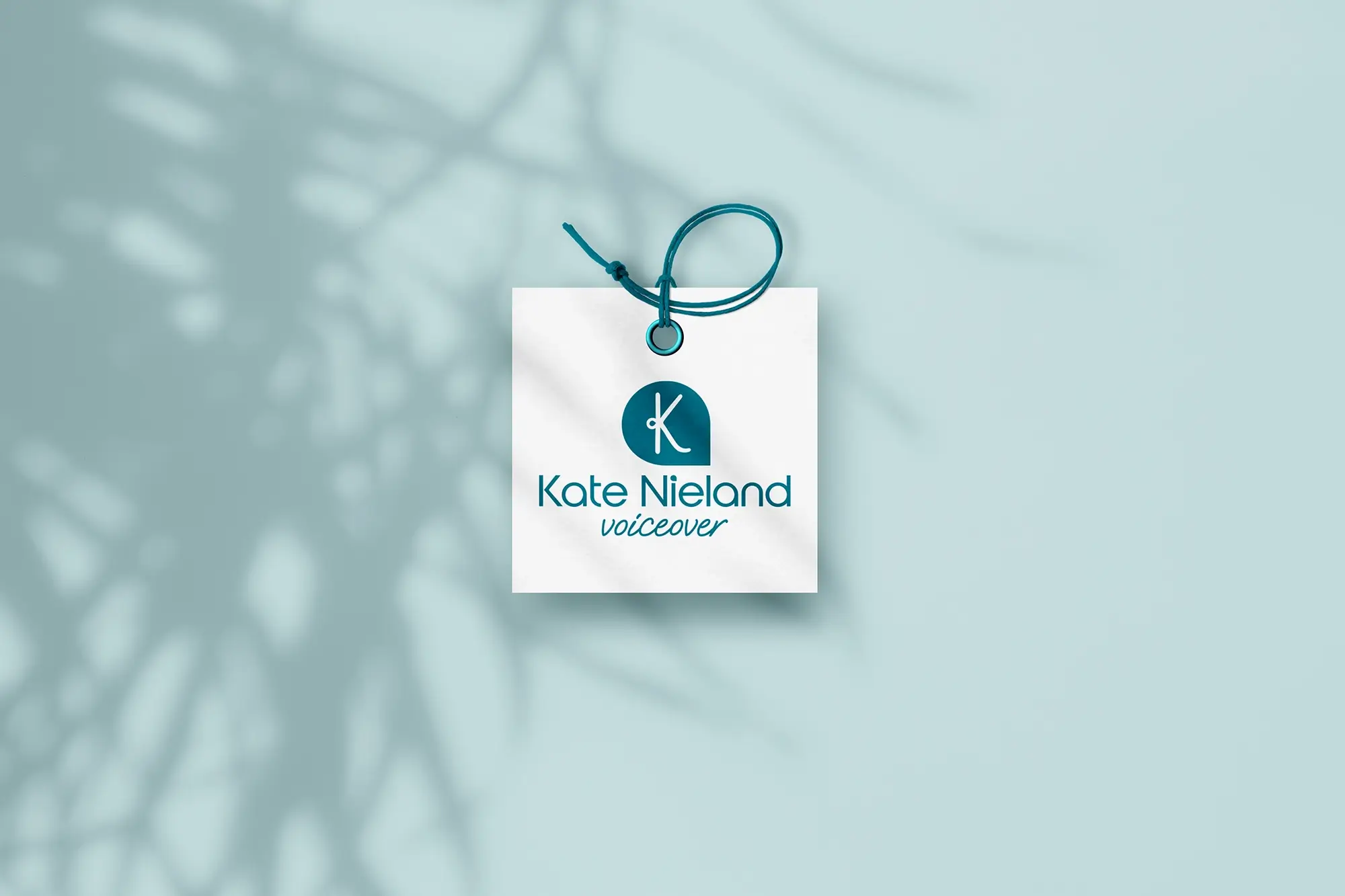 kate n voice artist logo tag