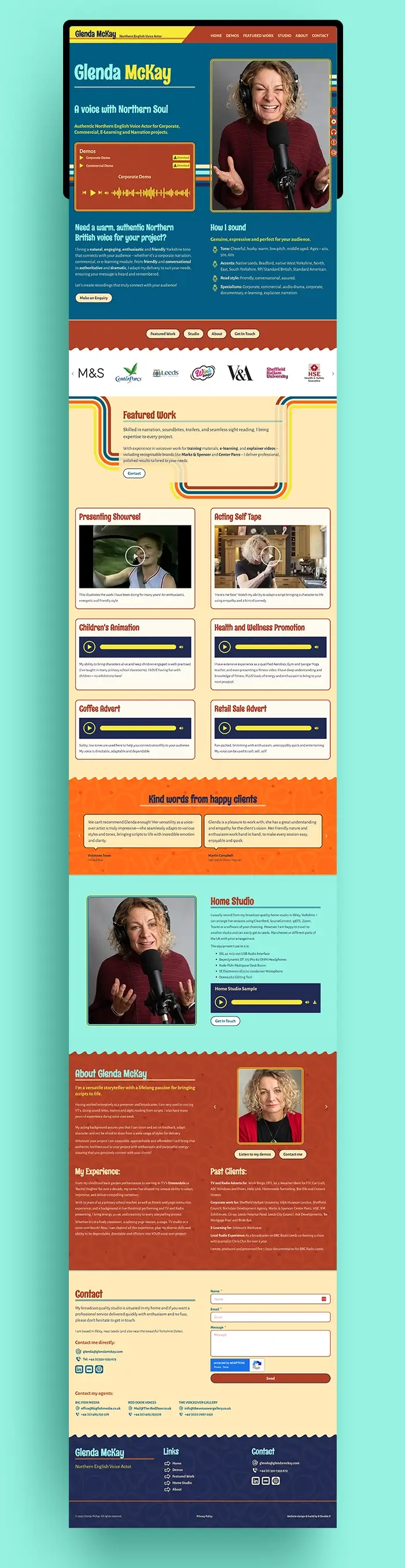 glenda voice actor website full browser