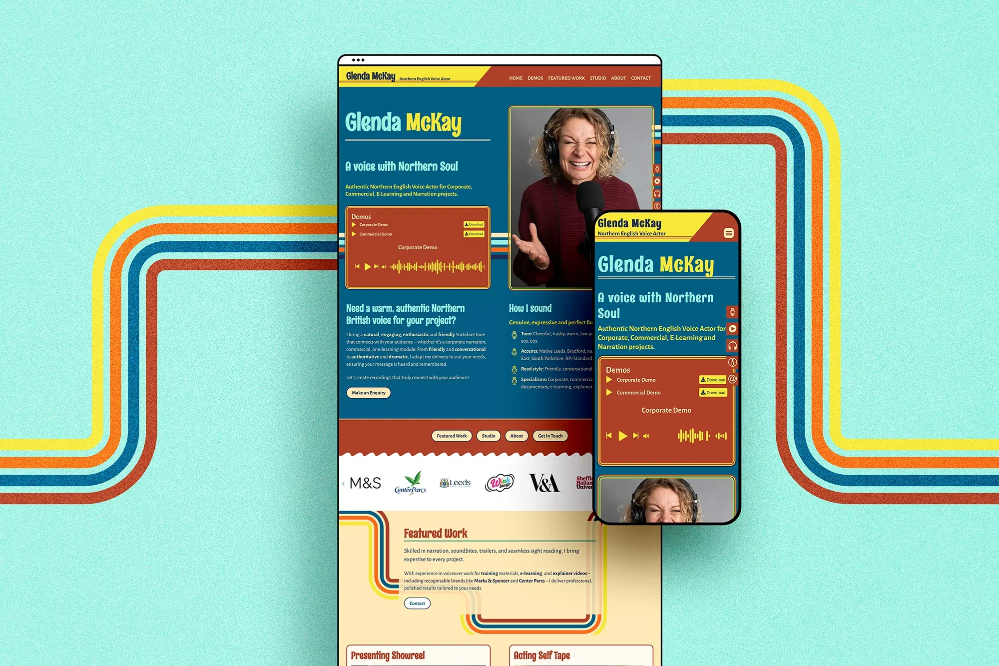 glenda voice actor website top